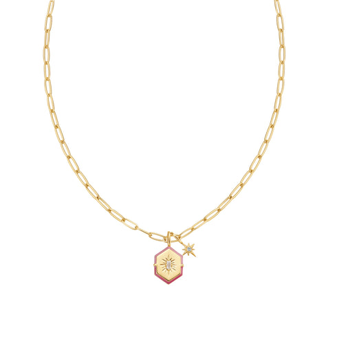 Pop Charms Rising Sun Necklace Set 1